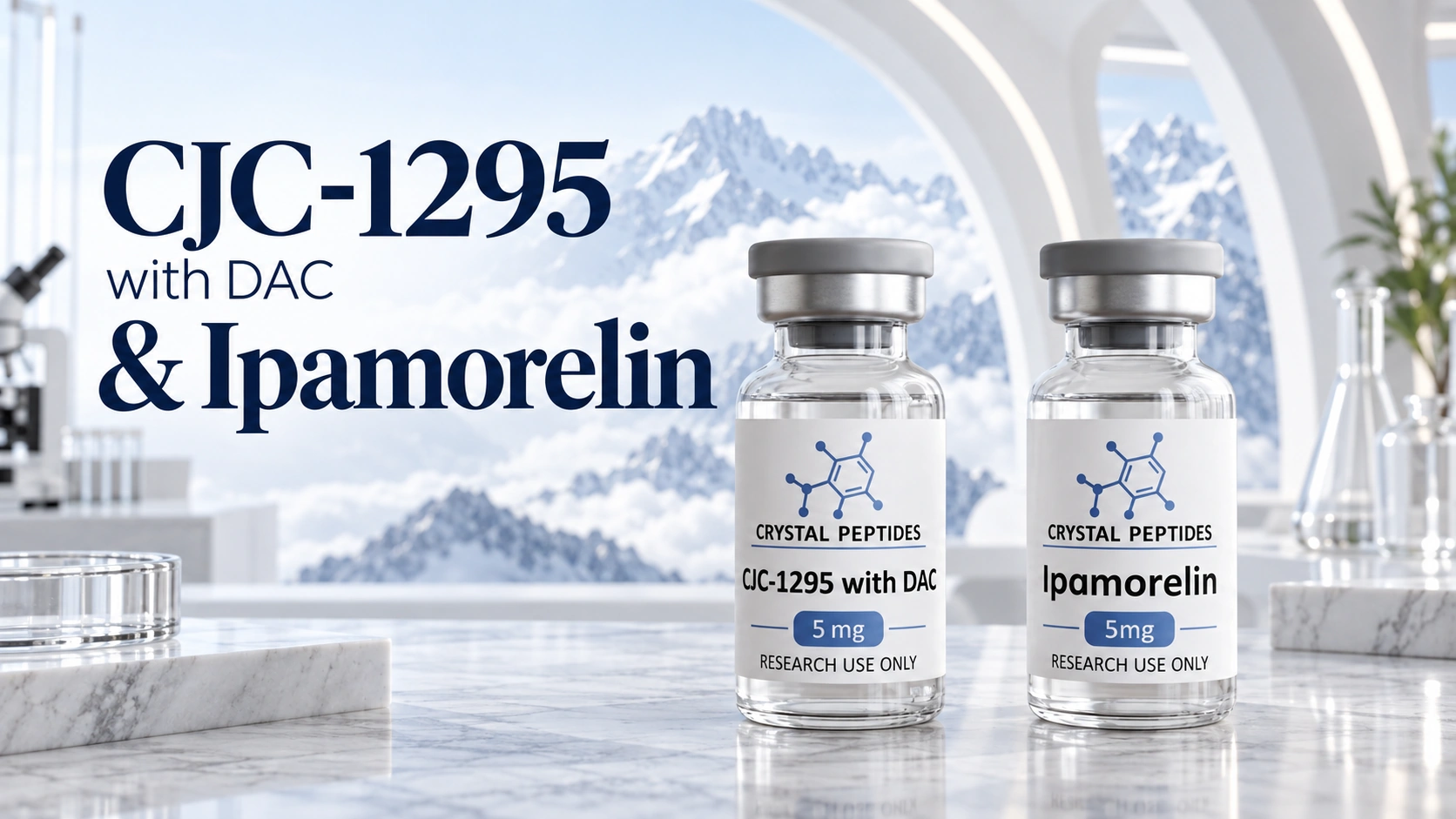 CJC-1295 ja Ipamorelin: kasvuhormonin eritystä lisäävien aineiden tutkimus