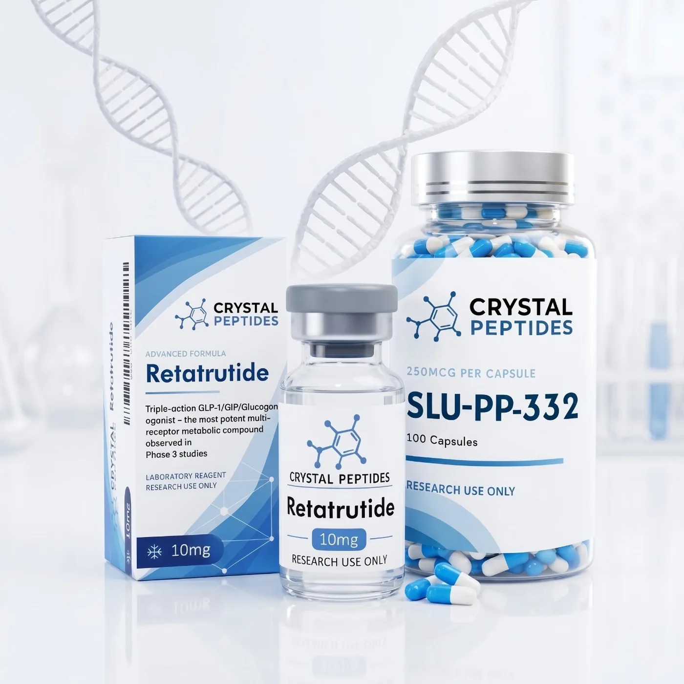 Crystal Peptides -tutkimustuotteet